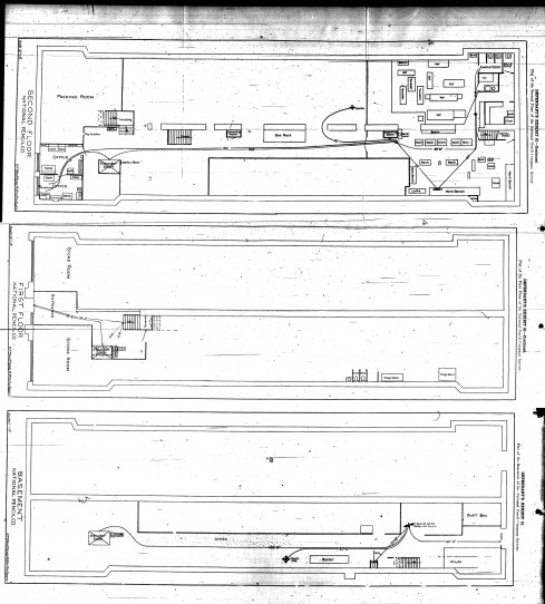 Floor plan of the National Pencil Company - click for high resolution