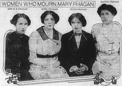 A few members of Mary Phagan's family; originally published in the Atlanta Georgian